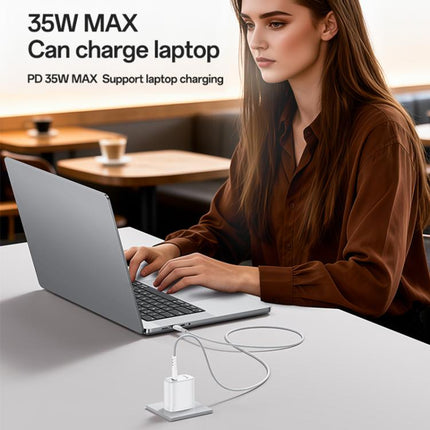 Yesido YC20U Cargador USB-C PD35W Un Puerto USB-C Protección Inteligente