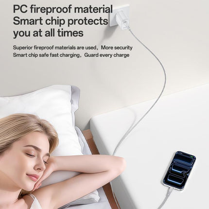 Yesido YC20U Cargador USB-C PD35W Un Puerto USB-C Protección Inteligente