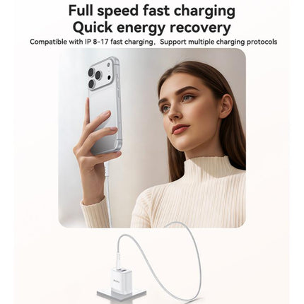 Yesido PD35W Cargador USB C USB A 35W 18W Carga Dual para Portátiles