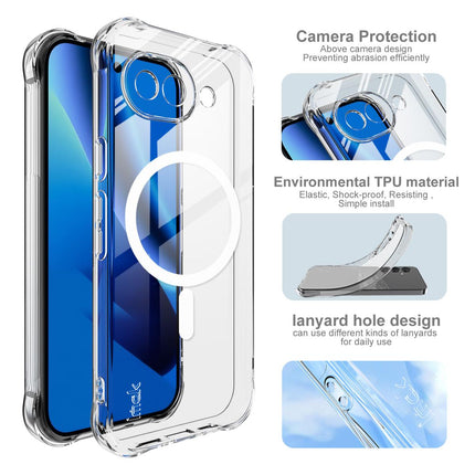 Funda imak Magnética TPU para Google Pixel 10a Protección Cámara Transparente