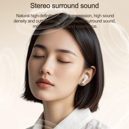 Lenovo TA120 Auriculares Bluetooth Inalámbricos Semi-in-ear Negro con Reducción de Ruido AI y Bluetooth 5.4