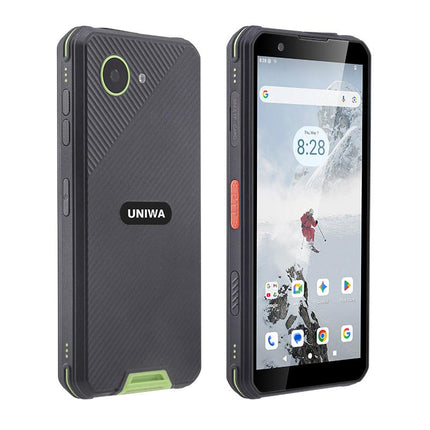 UNIWA F999 Teléfono Resistente 4GB 64GB Pantalla 5.33 Pulgadas Android 16.0 Negro Verde
