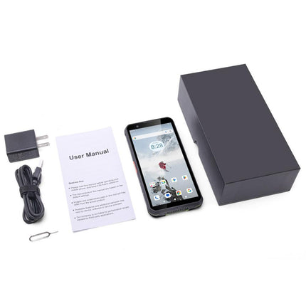 UNIWA F999 Teléfono Resistente 4GB 64GB Pantalla 5.33 Pulgadas Android 16.0 Negro Verde