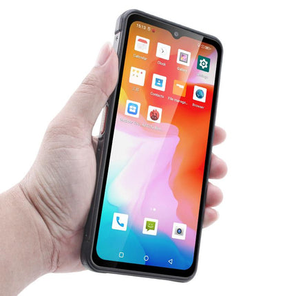 UNIWA NR6600 Teléfono Resistente 12GB 256GB Pantalla 6.6 Pulgadas Batería 8000mAh 5G NFC PTT OTG Plug US Negro