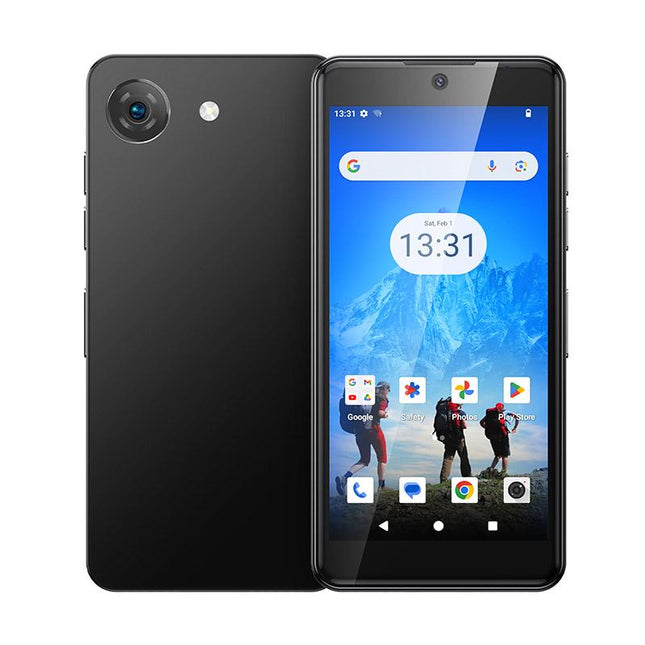 UNIWA Q999 Teléfono Android 14 4GB RAM 64GB ROM Pantalla 4 Pulgadas Negro