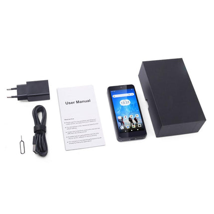 UNIWA Q999 Teléfono Android 14 4GB RAM 64GB ROM Pantalla 4 Pulgadas Negro