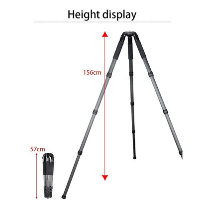 BEXIN ST364C Trípode Fotográfico de Fibra de Carbono para Videocámara Resistente