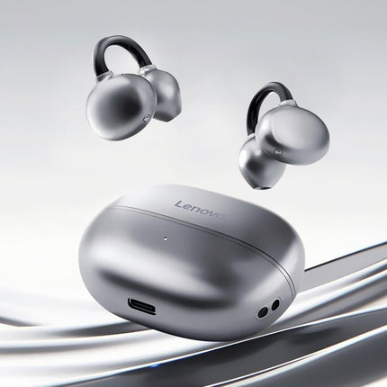 Lenovo EA419 Auriculares Bluetooth V5.3 Clip-On Negro 10mm 400mAh