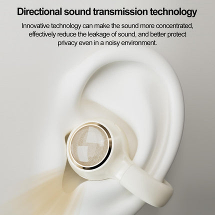 Lenovo EA430 Auriculares Deportivos Inalámbricos Clip-On Beige 25mAh Bluetooth 5.4