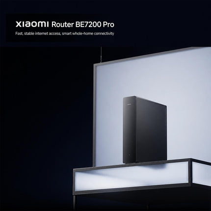 Xiaomi Router BE7200 Pro WiFi 7 AI Hub Dual Band 2.5G Port US Plug Gris