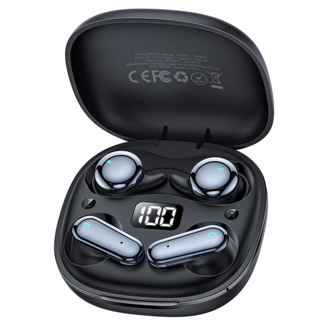 Yesido TWS47 Auriculares Bluetooth 2 en 1 con Pantalla LED y Drivers 13mm