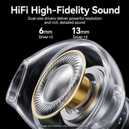Yesido TWS47 Auriculares Bluetooth 2 en 1 con Pantalla LED y Drivers 13mm