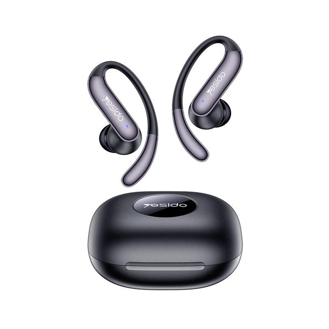 Yesido YSP32 Auriculares Inalámbricos Negro Bluetooth 5.4 5 Horas Reproducción