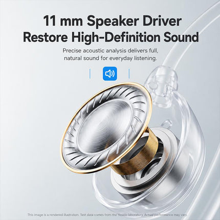 Yesido YSP33 Auriculares Inalámbricos AI Translate Bluetooth 5.4 30h Uso
