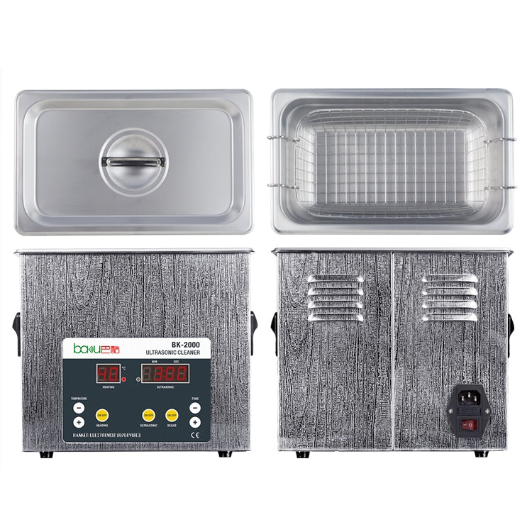 BAKU BK-2000 Limpiador ultrasónico 120W Pantalla LCD 110V