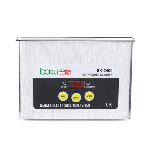 BAKU BK-2400 Limpiador Ultrasónico Pantalla LCD 35W 0.8L CA 220V
