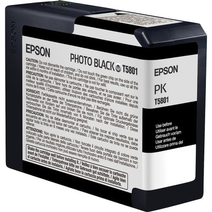 Cartucho de tinta Epson UltraChrome K3 6 colores 80mL para impresoras Stylus Pro 3800 y 3880