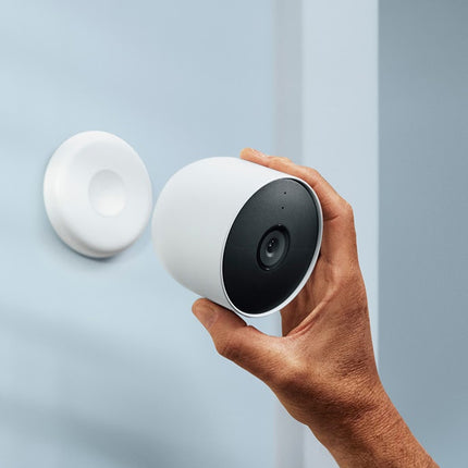 Nest Cam 3 pack cámara seguridad exterior e interior batería integrada