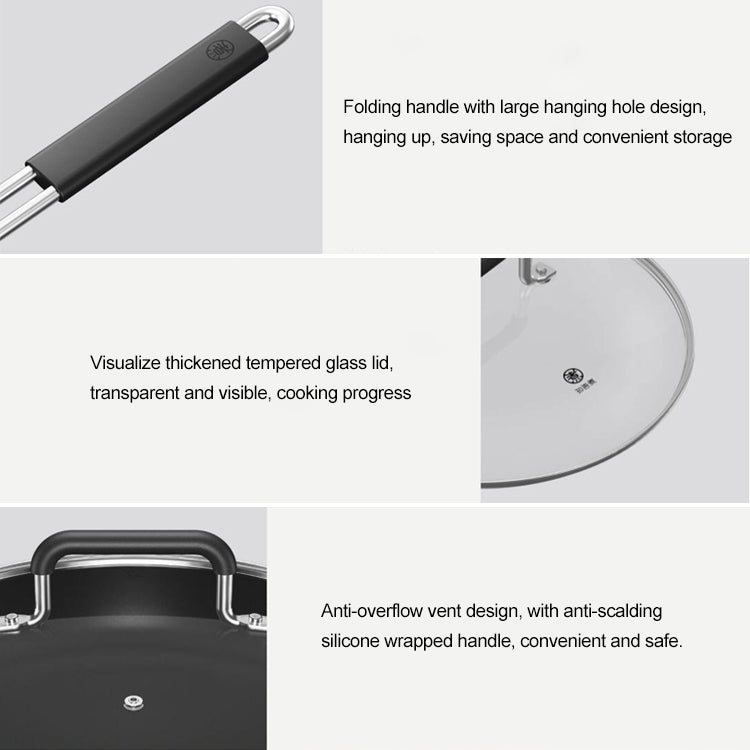 Sartén Antiadherente Xiaomi Youpin GJC02CM 470mm Duradera