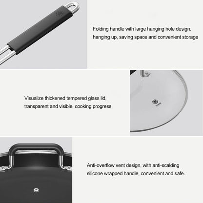 Sartén Antiadherente Xiaomi Youpin GJC02CM 470mm Duradera