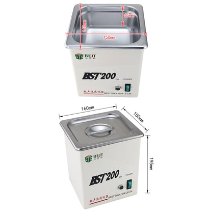 BEST BEST-200 Limpiador Ultrasónico Inoxidable 1,5L Con CPU
