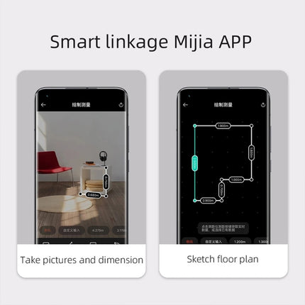 Xiaomi Original Xiaomi Mijia Telémetro Láser Precisión +/-3mm Pantalla LCD