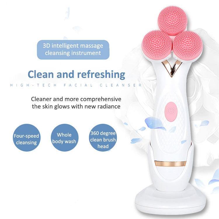 CNaier AE-878 Limpiador Facial Eléctrico Silicona Carga USB