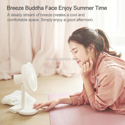 Xiaomi Youpin SOLOVE Ventilador Eléctrico de Escritorio 4000mAh Rosa