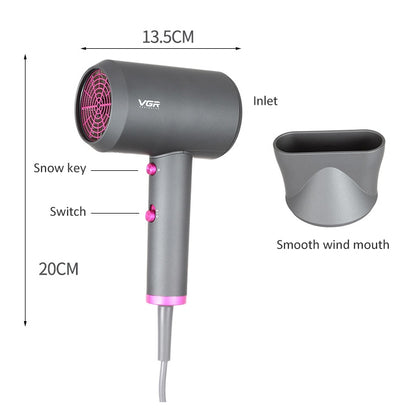 VGR V-400 Secador De Pelo Iones Negativos Enchufe UE