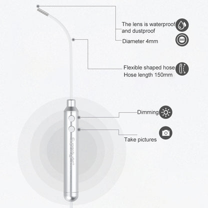 Supereyes Y001 Endoscopio Lente 4mm Para Oídos Médicos