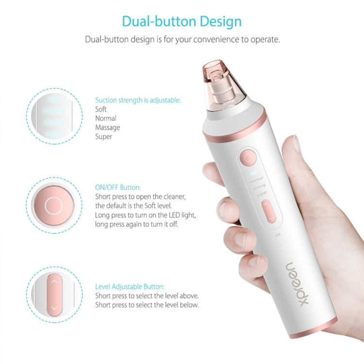 XPREEN XPRE037 Limpiador Poros Facial Carga Inalámbrica
