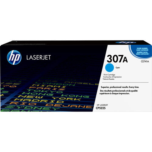 Cartucho de tóner HP 307A 3 colores para impresora Color LaserJet Professional CP5225
