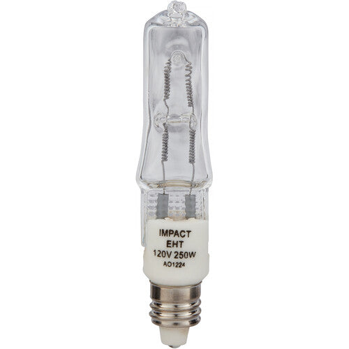 Impact EHT Lámpara Halógena de Tungsteno 250W 120V Pack 3