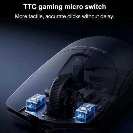 Original Xiaomi Mouse X1 inalámbrico y con cable 26000 DPI 8000Hz 650 IPS blanco con receptor USB