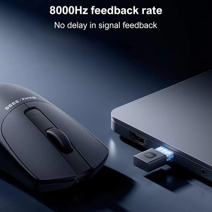 Original Xiaomi Mouse X1 Gaming inalámbrico 26000 DPI 8000Hz 530mAh batería negra