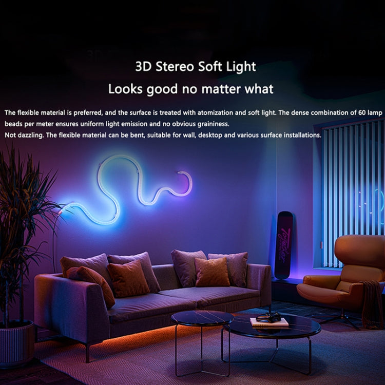 Xiaomi Mijia Tira LED Ambiental 2m US Plug TV Sincronizada
