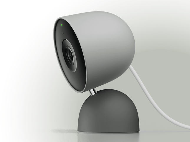 Nest Cam Indoor con cable 3ª generación Hazel cámara de seguridad interior