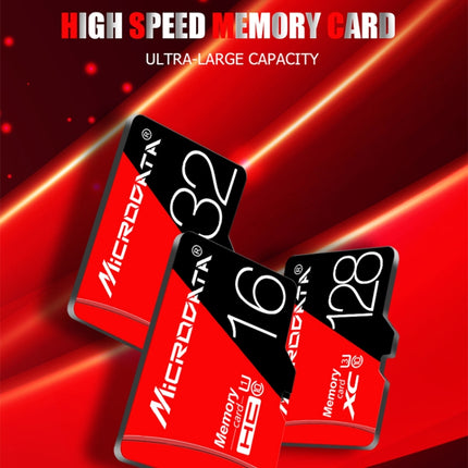 MICRODATA 256GB U3 Roja y Negra TF(Micro SD) Tarjeta Memoria 80MB/s Velocidad