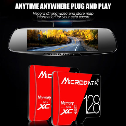MICRODATA 256GB U3 Roja y Negra TF(Micro SD) Tarjeta Memoria 80MB/s Velocidad