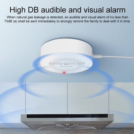 Xiaomi Smart Home Gas Alarm Sensor Detector 70db Bluetooth Blanco
