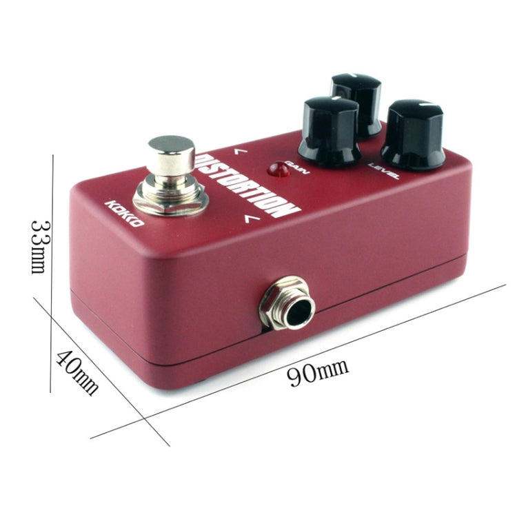 KOKKO FDS2 Mini Pedal Distorsión Para Guitarra 2 Etapas