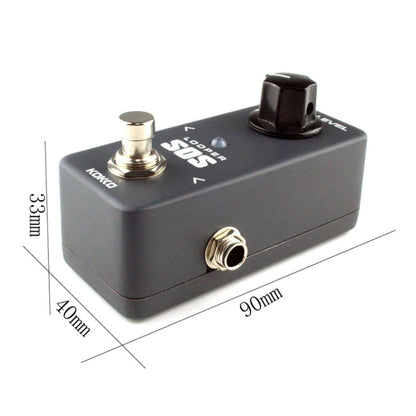 KOKKO FLP2 Pedal de Efectos Mini SOS Looper Formato Mini