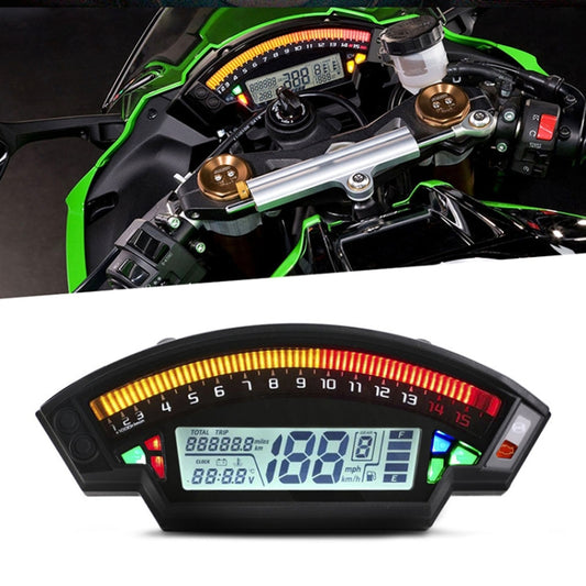 Speedpark 14000RPM Velocímetro Motocicleta LCD TFT