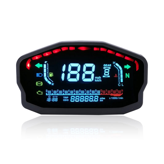 Speedpark Universal Velocímetro Digital Para Motocicleta Retroiluminado