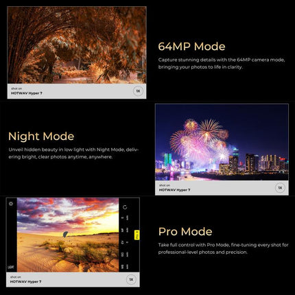 HOTWAV Hyper 7 Teléfono Resistente 8GB+256GB 10800mAh 5G