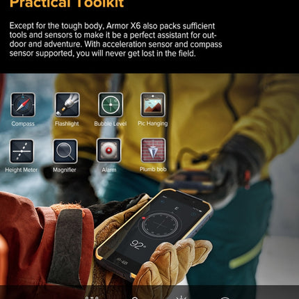 Ulefone Armor X6 Rugged Phone 12GB+512GB Smartphone Resistencia