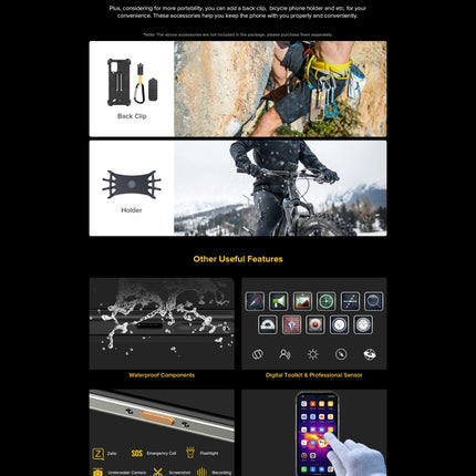 Ulefone Armor 11T 5G 8GB+256GB Imagen Térmica