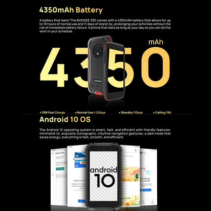 DOOGEE S35 Rugged Phone, 2GB+16GB