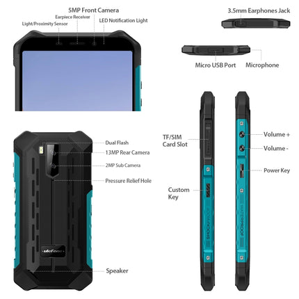 Ulefone Armor X9 Smartphone Resistencia IP68 Para Campo y Trabajo