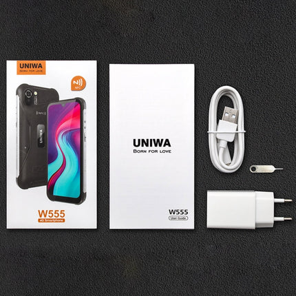 UNIWA W555 Teléfono 3GB+32GB IP68 Resistente by UNIWA